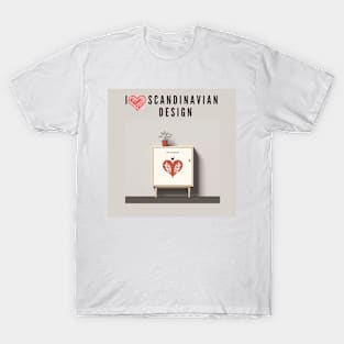 I love Scandinavian design T-Shirt